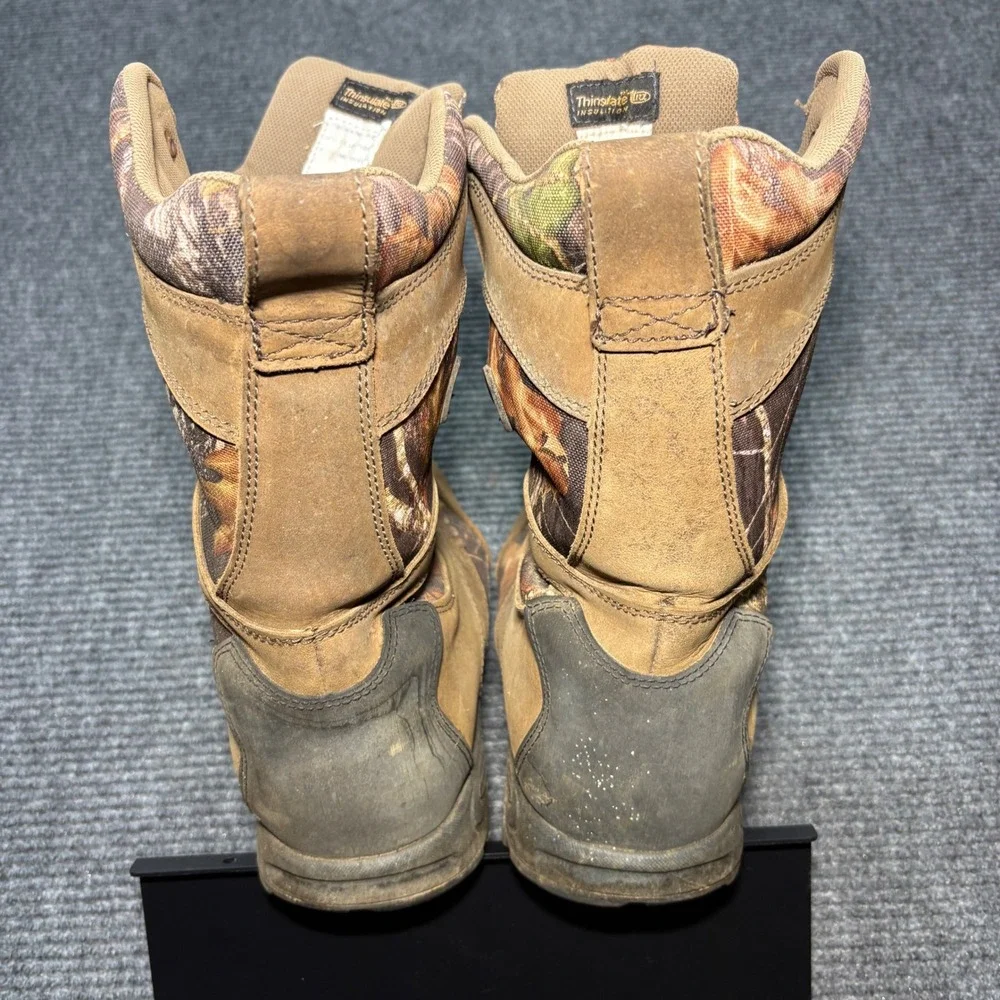Golden Retriever 4763 Mens 13M Hunting Boots 1000g Thinsulate Camo Leather‎